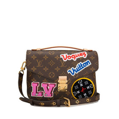 Louis Vuitton Monogram Patches Pochette Metis