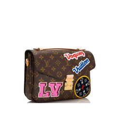 Louis Vuitton Monogram Patches Pochette Metis