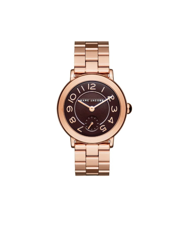Marc Jacobs MJ3489 Riley Rose Gold Stainless Steel Bracelet