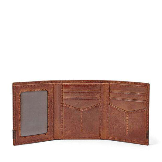 Fossil ML3645 Quinn Three-Fold Brown