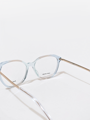 Marc Jacobs 485/N MVU Glasses Clear Azure Blue