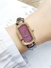 Marc Jacobs MJ1554 Gold Tone Crystallized Watch