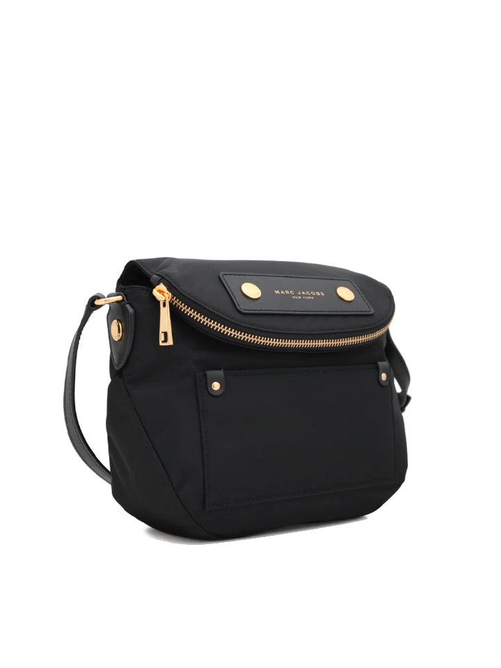 Marc Jacobs Preppy Natasha Nylon Crossbody Bag, Black, Medium: Handbags