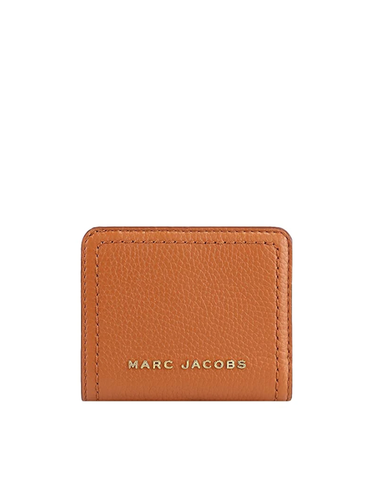 Marc Jacobs The Groove Mini Compact Wallet Smoke Almond