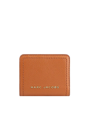 Marc Jacobs The Groove Mini Compact Wallet Smoke Almond