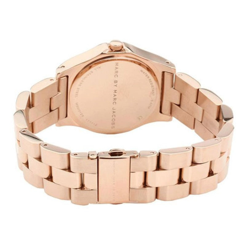 Marc Jacobs Mbm3127 Blade Rose Dial Watch