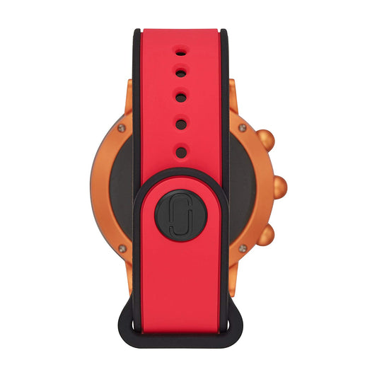 Marc Jacobs Mjt1008 Riley Hybrid Smartwatch Red Black