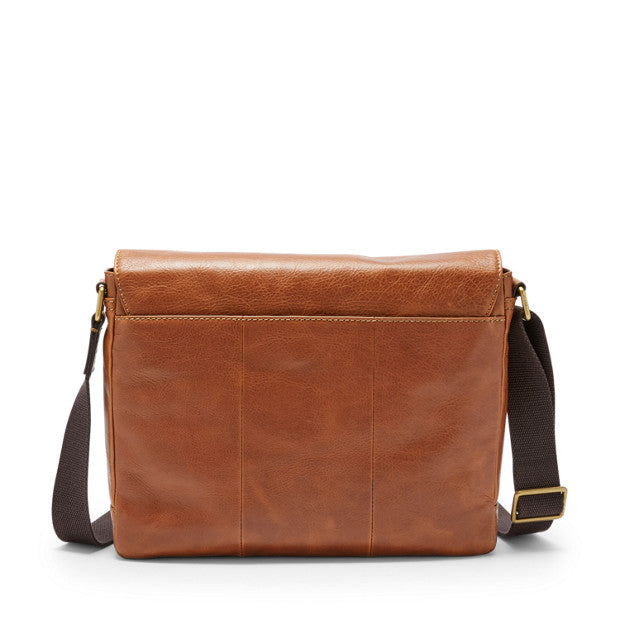 Fossil Mbg9034222 Defender Ew City Cognac Bag Balilene