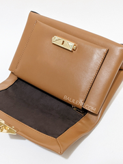 Michael Kors 30S9G0EL2L Cece Medium Leather Shoulder Bag Acorn