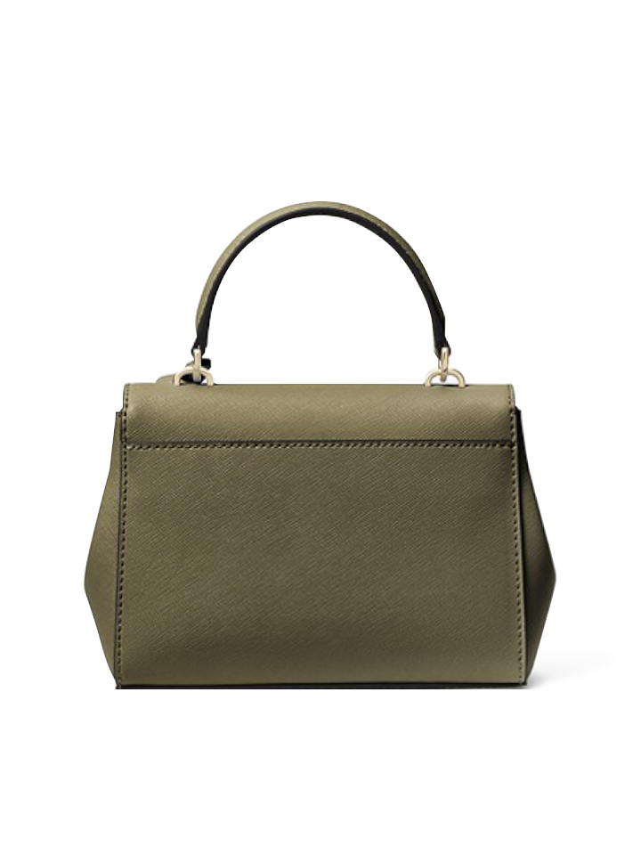 Michael Kors Ava Extra-Small Saffiano Leather Crossbody Bag Olive