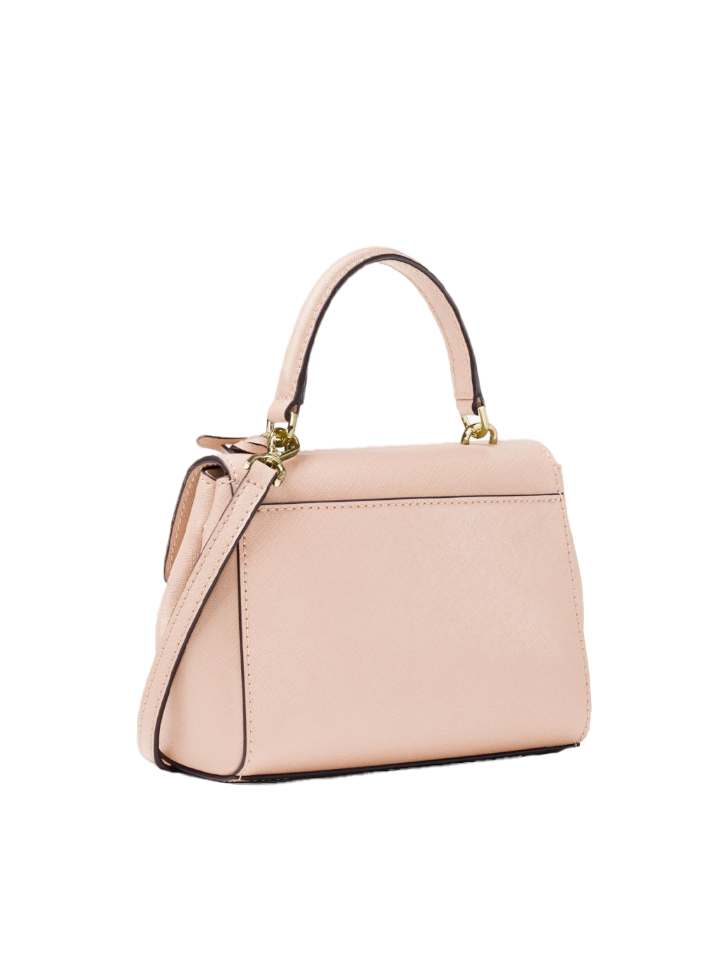 Michael Kors Ava Extra-Small Saffiano Leather Crossbody Bag Soft Pink –  Balilene