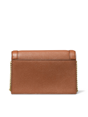 Michael Kors 32S2GJ6C7L Jet Set Large Saffiano Leather Crossbody Bag Luggage