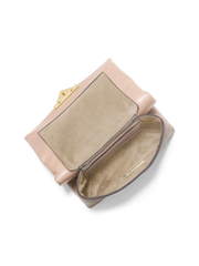 Michael Kors 32S9G0EC0L Cece Extra-Small Leather Crossbody Bag Soft Pink