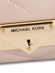 Michael Kors 32T9G0EC1L Cece Xsmall Quilted Chain Crossbody Soft Pink