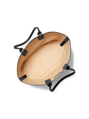 Michael Kors 35F1G2JT3C Jodie Large Logo Jacquard Tote Bag Black