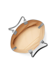 Michael Kors 35H1T2JT3C Jodie Large Logo Jacquard Tote Bag Pearl Gray