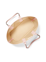 Michael Kors 35H1T2JT3C Jodie Large Logo Jacquard Tote Bag Powder Blush