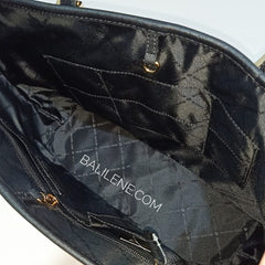 Michael Kors 35H7GTVT2L Medium Jet Set Carryall Tote Black