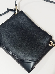 Michael Kors 35H9GNIC9L Nicole Triple Compartment Crossbody Leather Black