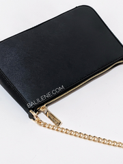 Michael Kors 35S0GTVU6L Jet Set Medium Saffiano Leather Crossbody Bag Black