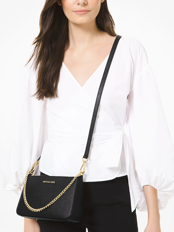 Michael kors jet set saffiano clearance crossbody