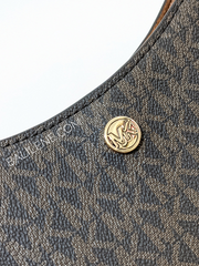 Michael Kors 35S1G7BM1B Briley Small Logo Messenger Bag Brown