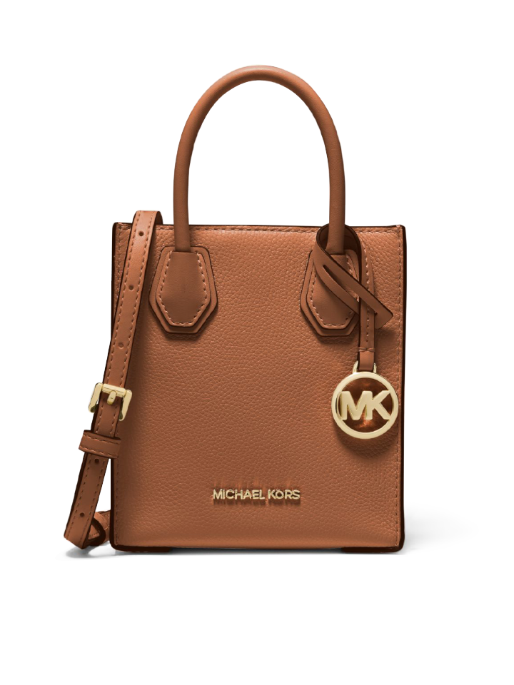 Leather Mc Kors Handtasche Michael Kors Avril Small Pebbled