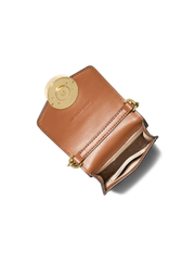 Michael Kors Carmen Small Logo Smartphone Crossbody Bag Vanilla