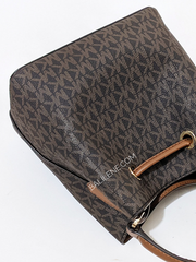 Michael Kors 35T0GU2C0B Suri Small Logo Crossbody Bag Brown