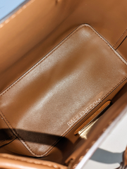 Michael Kors 35T0GU2C0B Suri Small Logo Crossbody Bag Brown