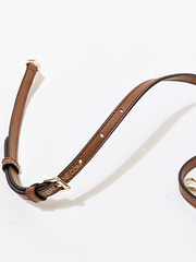 Michael Kors 35T0GU2C0B Suri Small Logo Crossbody Bag Brown