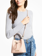 Michael Kors 35T0GU2C0B Suri Small Logo Crossbody Bag Ballet