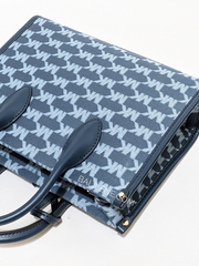 Michael Kors 35T2G7ZC5J Mirella Small Logo Jacquard Crossbody Bag Navy Multi