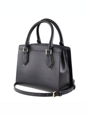 Michael Kors 35T0G0XM6L Mott Medium Messenger Leather Black