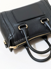 Michael-Kors-Carine-Extra-Small-Pebbled-Leather-Satchel-Black-Balilene-detail-belakang