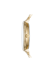 Michael-Kors-Charley-Three-Hand-Gold-Tone-Watch-Balilene-samping