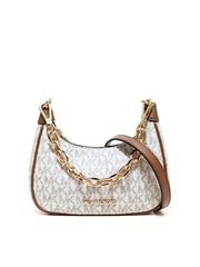 Michael-Kors-Cora-Mini-Zip-Pouchette-Vanilla-Balilene-depan
