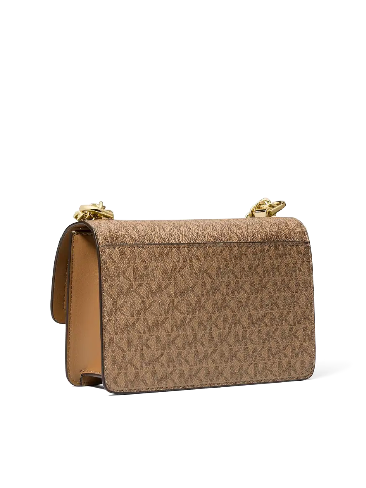 Michael Kors Heather Extra Small Logo Crossbody Bag Husk