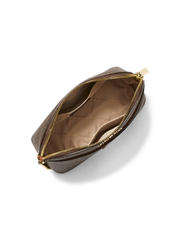 Michael-Kors-Jet-Set-Travel-Medium-Logo-Dome-Crossbody-Bag-Brown-Balilene-dalam