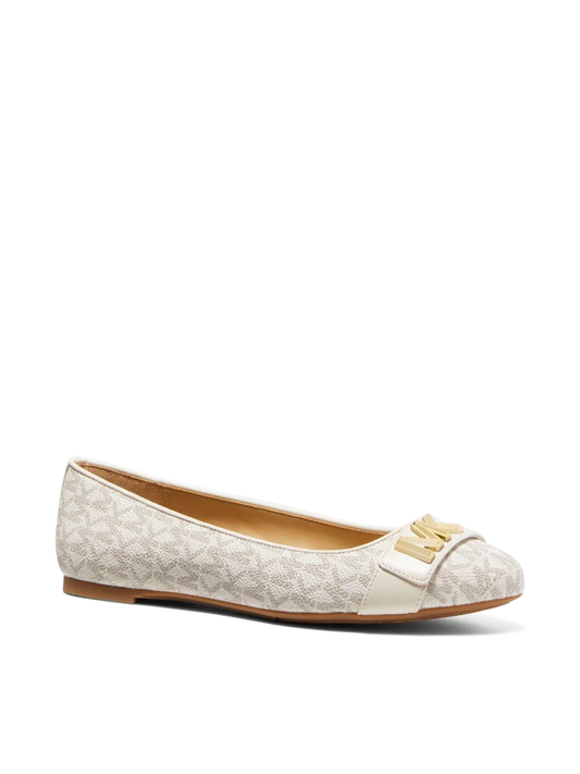 gambar-depan-Michael-Kors-Jilly-Logo-Ballet-Flat-Vanilla