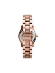 Michael Kors MK3334 Mini Runway Rose Gold Stainless Steel Bracelet