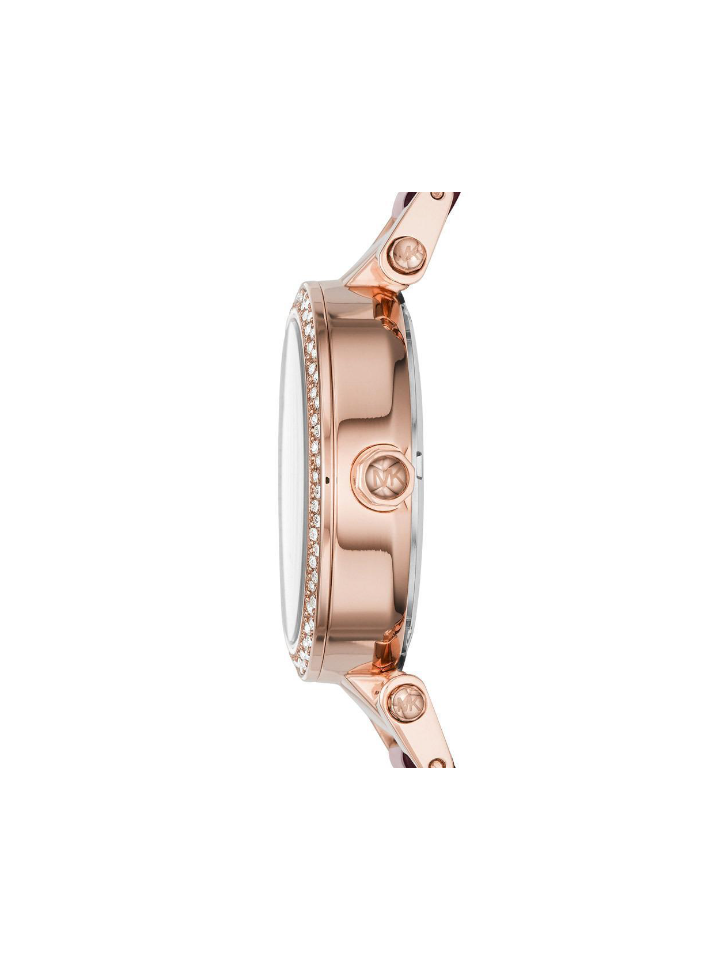 Michael kors mini best sale parker watch rose gold