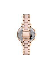 Michael Kors MK6560 Sofie Chronograph Rose Gold Dial Dual Tone