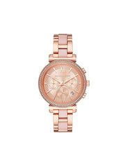 Michael Kors MK6560 Sofie Chronograph Rose Gold Dial Dual Tone