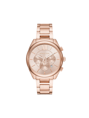 Michael Kors MK7108 Womens Jan Chronograph Rose Gold-Tone Stainless Steel Watch
