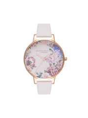 Olivia Burton Enchanted Garden Nude & Rose Gold Watch