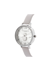 Olivia Burton Celestial 3D Bee Demi Dial & Silver Watch