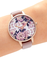 Olivia-Burton-OB16LP03-Wild-Flower-Faux-Leather-Strap-Watch-Balilene-onmodel