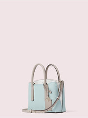 Kate Spade PXRUA540 Margaux Mini Satchel Cloud Mist Multi