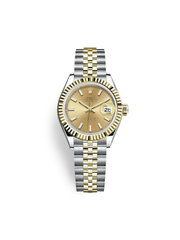Rolex Lady-Datejust 28 MM Watch Oystersteel And Yellow Gold